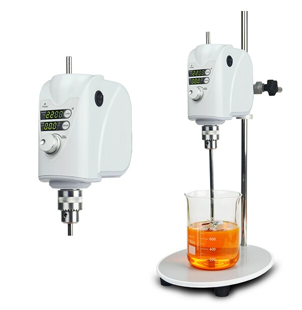 MS-40 Digital Overhead Stirrer With 40L Stirring Volume For Laboratory Cosmetics Solution Use