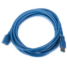 Usb 3.0 a hannkontakt til hunnkontakt 1.5m og 3m/10ft superrask skjøteledningsledning
