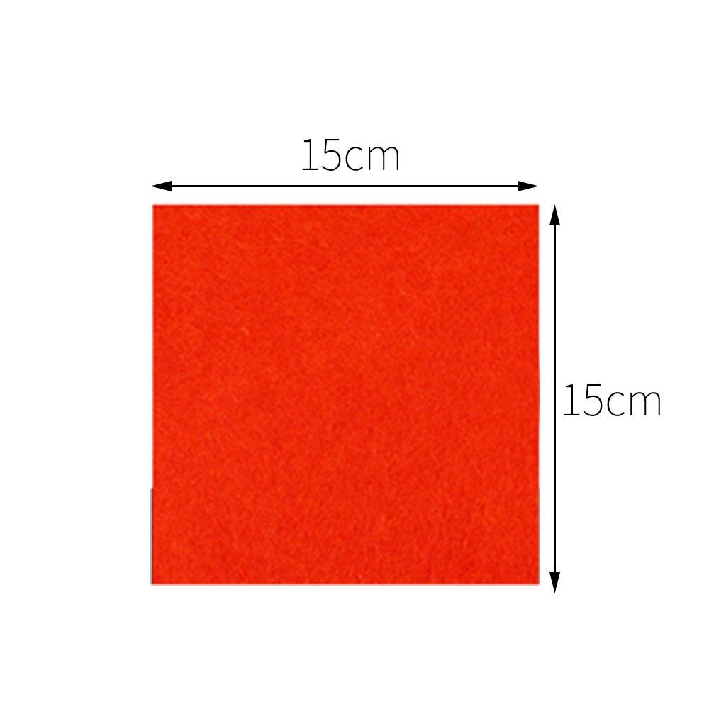 Tela de fieltro de poliéster para coser a mano, fieltro multicolor DIY, suministros para costura Manual, artesanías de bordado