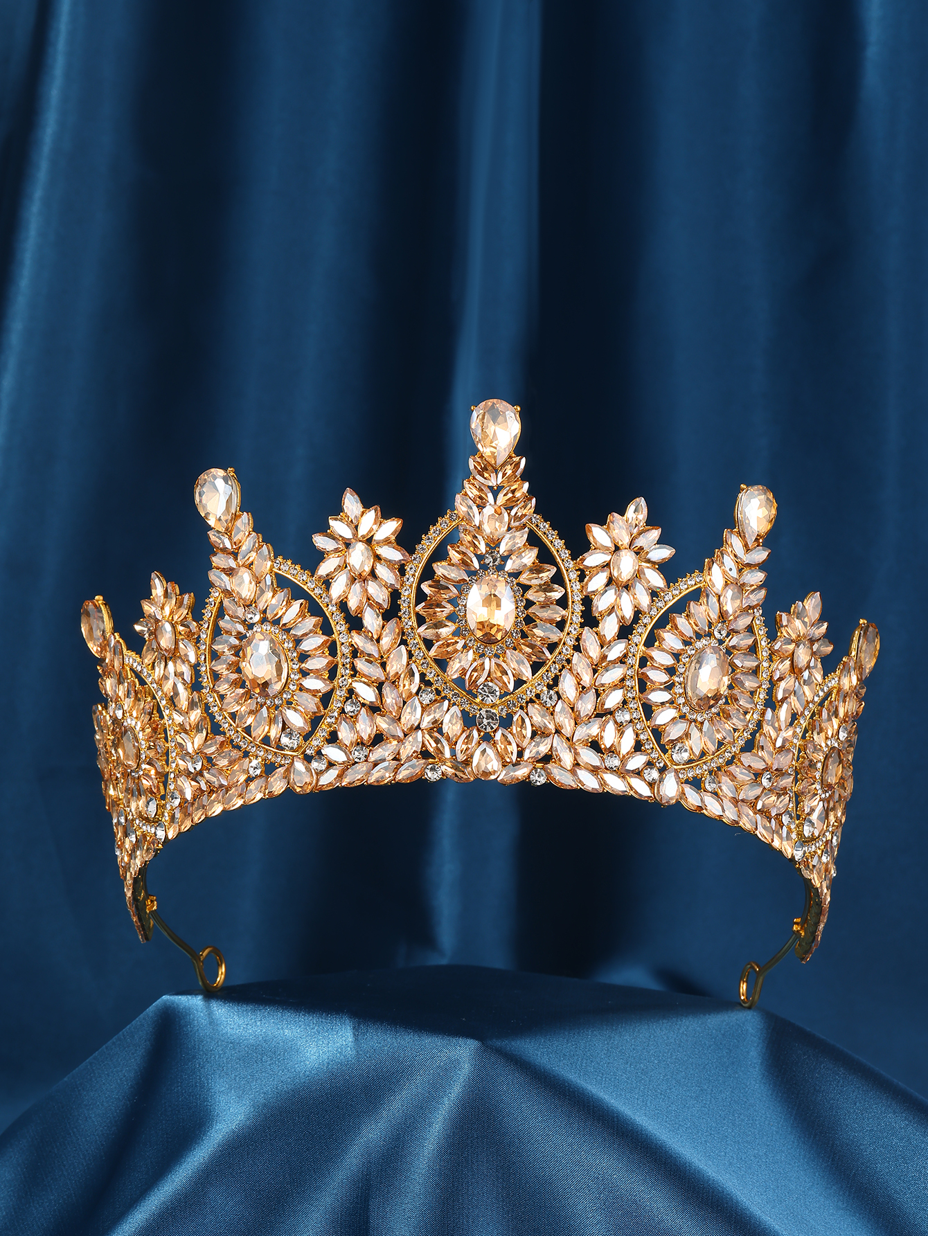 Vrouwen Kristallen Tiara Kroon Prom Prinses Kroon Bruiloft