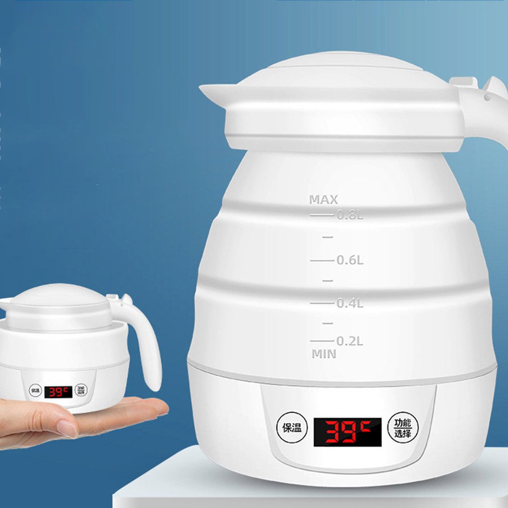 Electric Kettle SpeedBoil Kettle Cordless Kettle Folding Bottle FOR Outdoor Travel Kettle Silicone Bottle