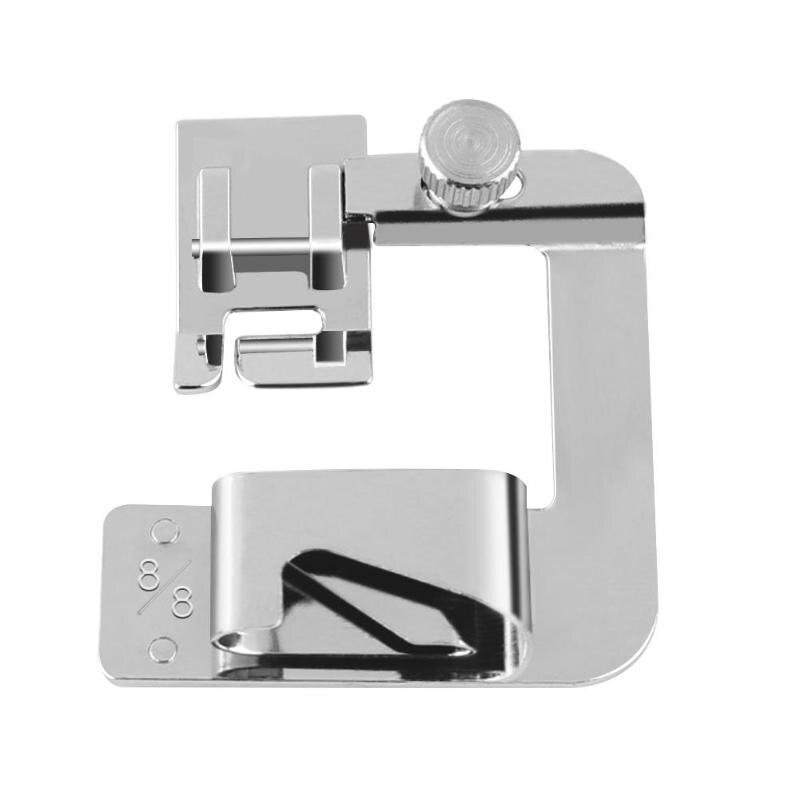 Multi-functional Domestic Sewing Machine Foot Presser Hem Crimping Feet for Brother Singer Janome: 25mm