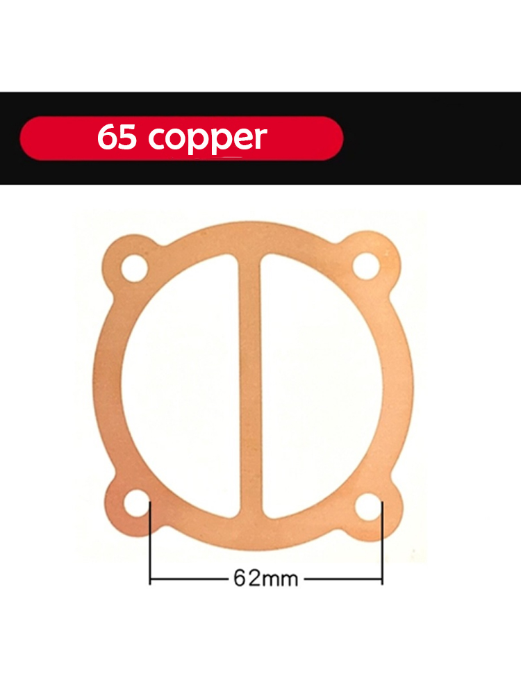 1 set/3pcs Paper Pad Clip Steel Sheet Air Compressor Cylinder Head Base Valve Plate Sealing Gasket Washers: Grass green