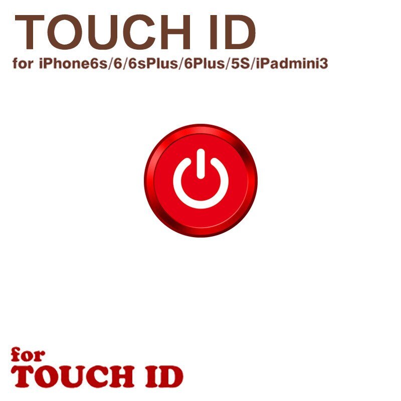 For iPhone series fingerprint recognition button stickers home button stickers metal fingerprint stickers: ZWAJ-00049