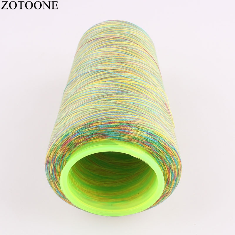 ZOTOONE Sewing Accessories Sewing Machine Thread Hand Embroidery Machine Thread Nylon Quilting Thread Hand Cotton Sewing Rolls E