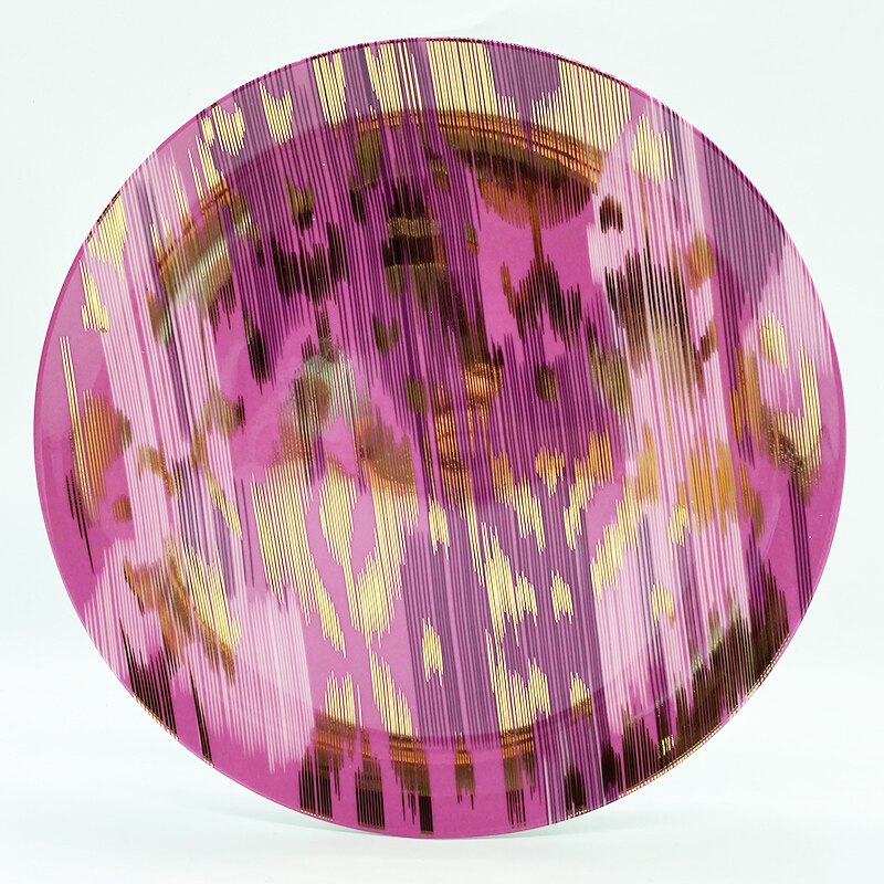 Porcelain plates and plates, luxury plates, candy, fruit plates, ceramics, steak