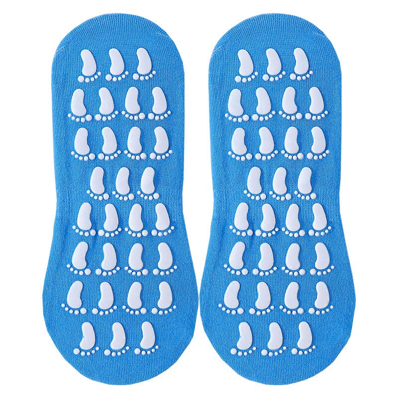 Chaussettes de sol antidérapantes, chaussettes en caoutchouc à pointe, chaussettes de Trampoline, chaussettes de Yoga, anti-Stress, chaussettes de sommeil, chaussettes de sport de gymnastique: 73134