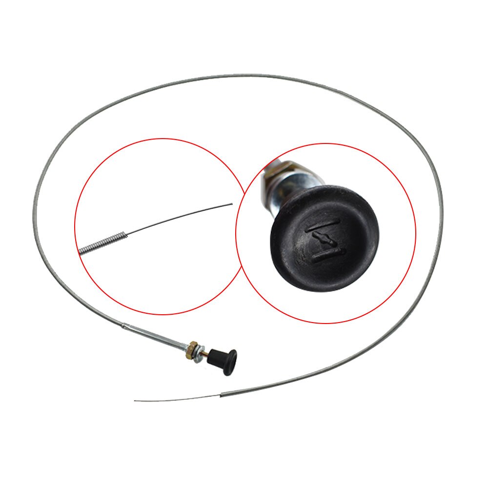 237 Rotary Universal Push Pull Choke Cable 63" Inner 60" Conduit (2-3/4" travel)