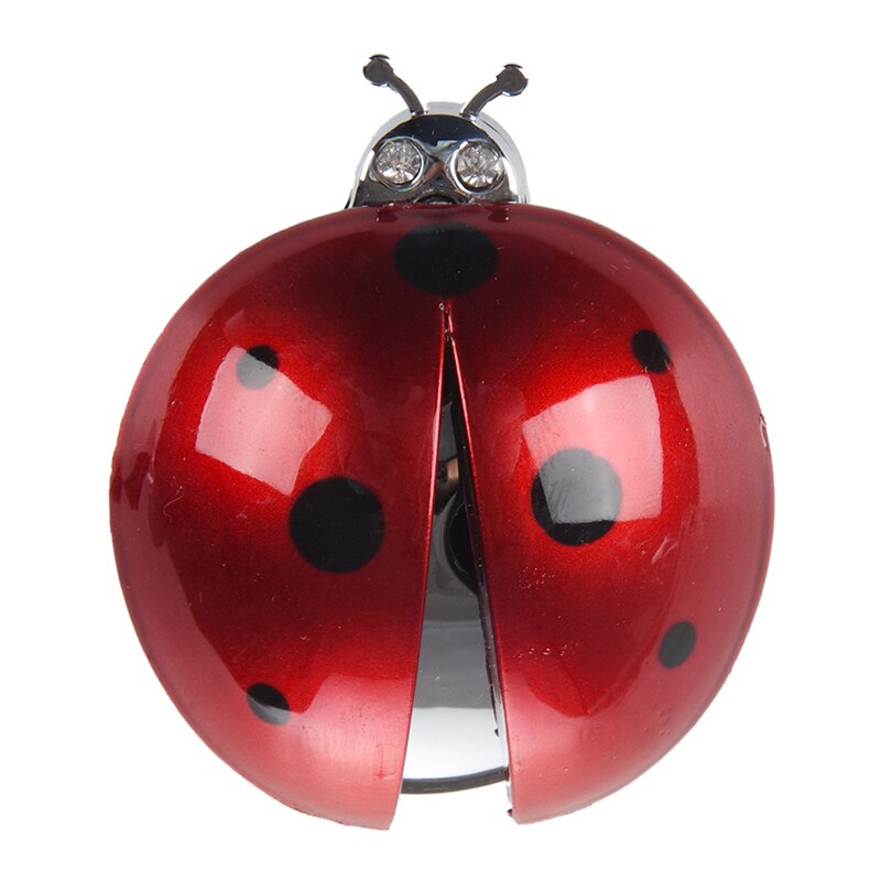 Car Air Vent Ladybug Fragrance Purifier Freshner Dark Red