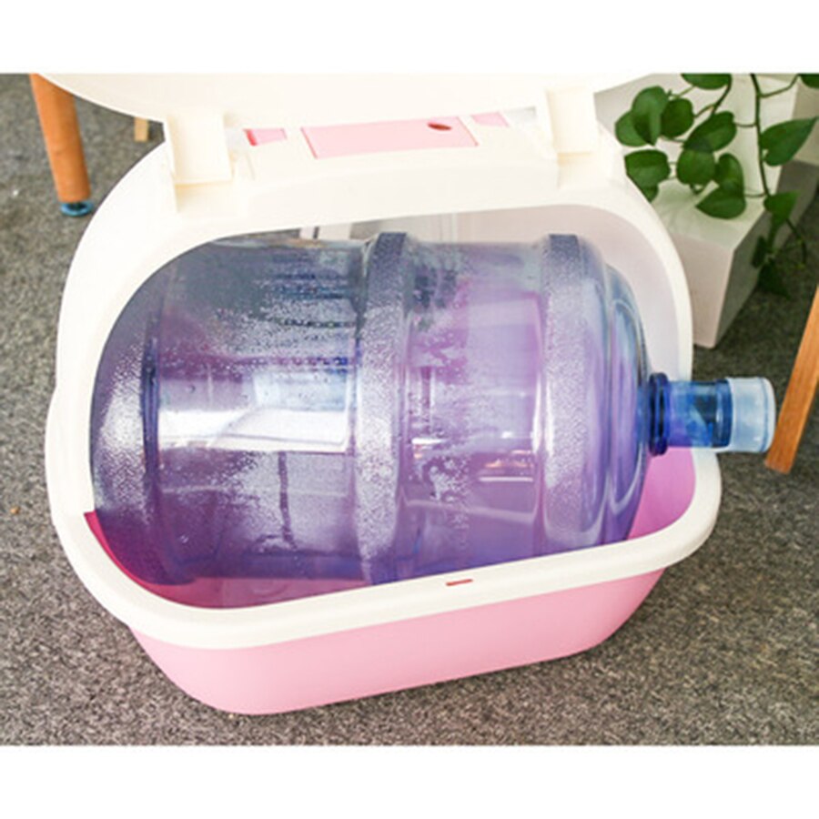 Animal de compagnie moderne grande litière chat fermé coin toilette auto nettoyage Kit de formation produits bac à sable Arenero Gato chat casseroles BY50MS