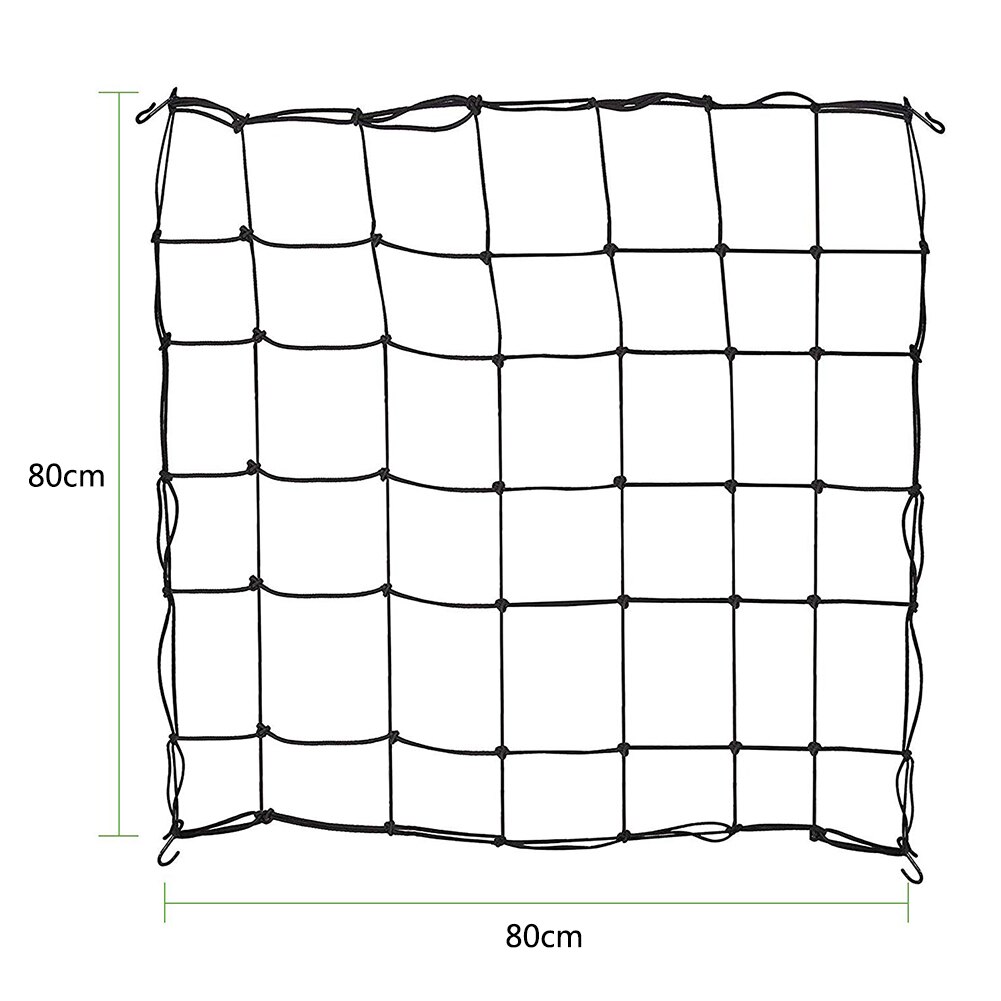 80*80 cm Elastische Rubber Tuin Trellis Netto Tuin Groeiende Tent Ondersteuning Netting voor Bloem Groente Klimmen Wijnstok Planten