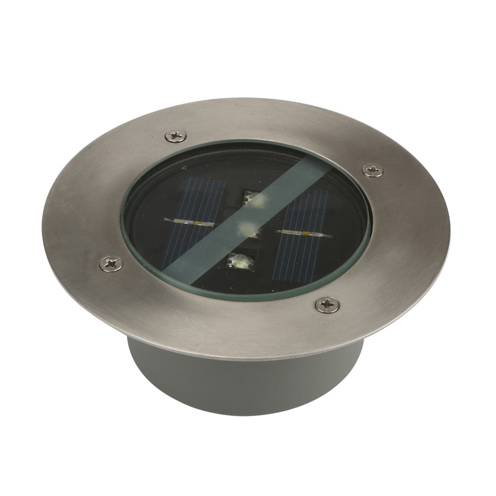 Outdoor Waterdichte Led Solar Tuin Steen Verlichting Wit Licht Straat Lamp Voor Gazon Pathway Vierkante Omheining Landschap #10