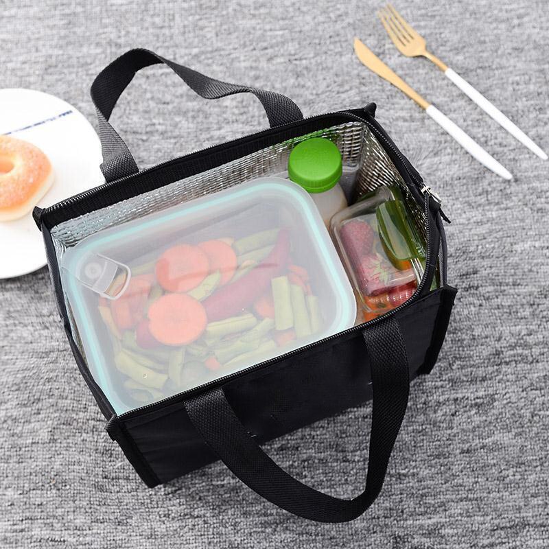 Lunch Voedsel Doos Met Innerlijke Mesh Zak Isolatie Pouch Voedsel Picknick Lunch Tassen Voor Vrouwen Top Vrouwelijke Draagtas bolsa Almuerzo