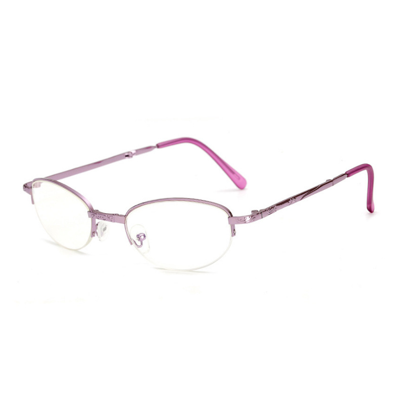 Metalen Vouwen Leesbril Dames Bril Anti-Blauwe Glazen Voor Vrouwen Mannen Opvouwbare Eyewear Met Doos