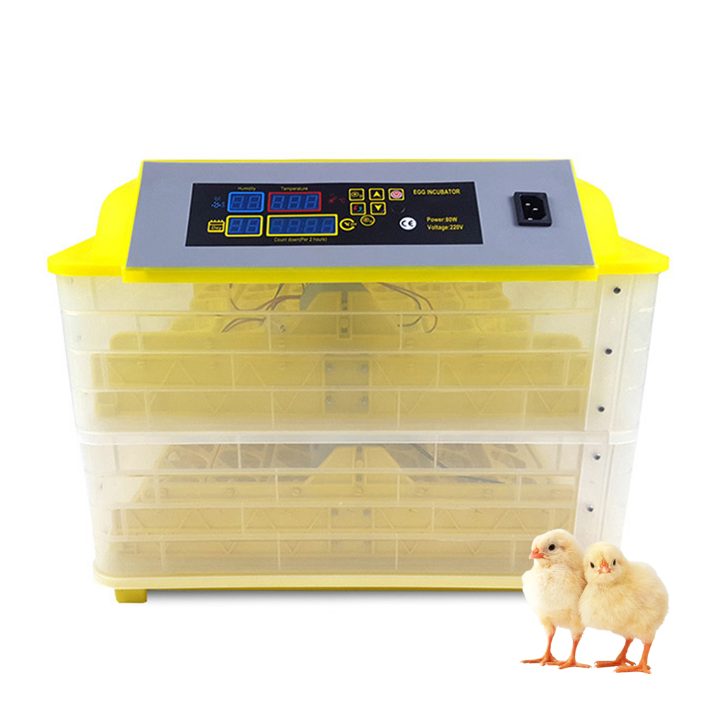 48/96 Poultry Eggs Incubator Chicken Duck Eggs Incubator Fully Automatic Turning High Incubating Rate