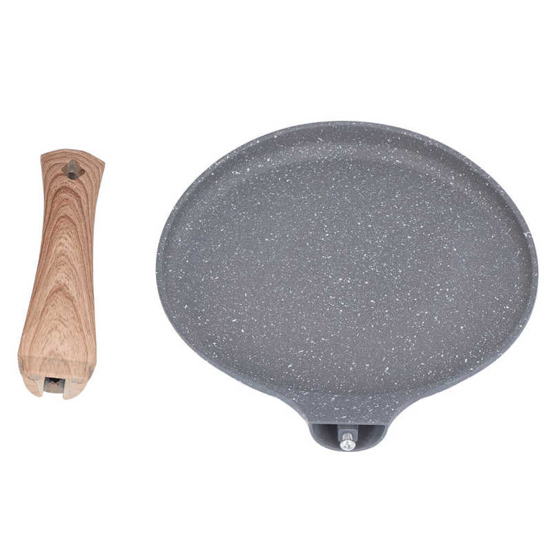 Frying Pan Flat Bottomed Non Stick Cooking Pan for Restaurant