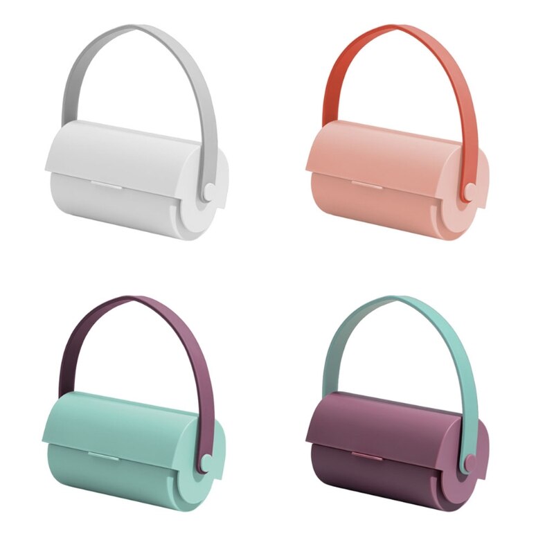 066E Sticky Paper Roller with Lanyard Super Sticky Pet Hair Remover Dust Removal Lint