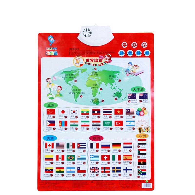 New1 Learning Machine Sound Wall Chart Electronic Alphabet English Preschool Toy Digital Baby Kid Educational Toy: 12