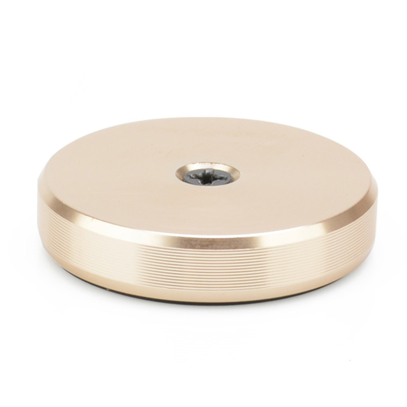 Soporte magnético de ventilación de aire para teléfono móvil, soporte de coche para teléfono móvil, soporte de montaje para IPhone X Xs Max Samsung: Round gold