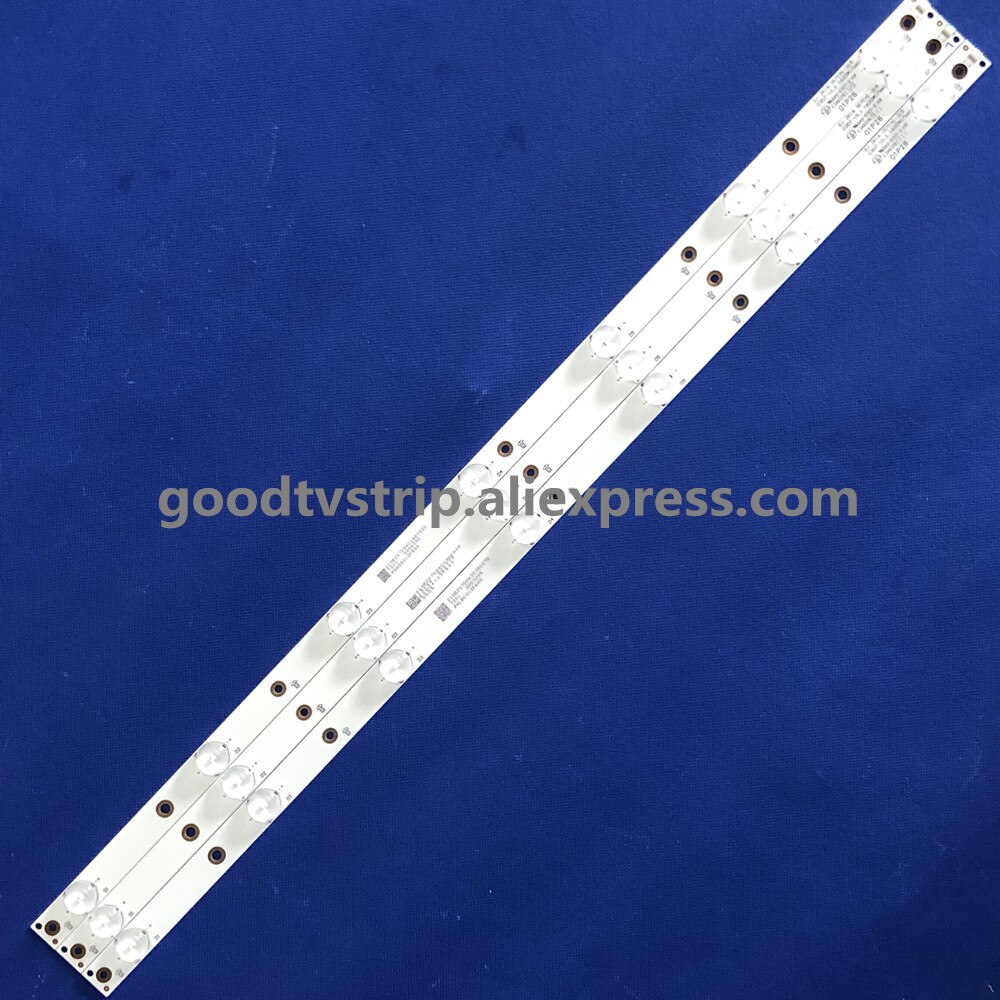 Bandes LED 7LED, 3 pièces, GJ-2K15-D2P5-315-D307-V1, NS-32DR420NA16, LC-32LB370U, LC-32LB480U, KDL-32R300B
