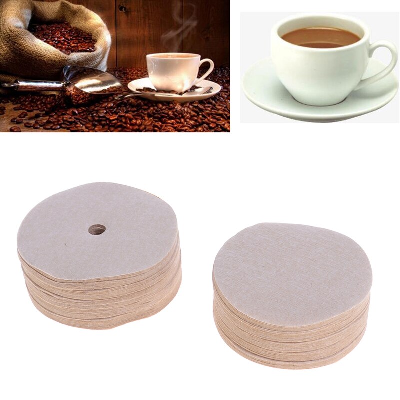 100Pcs Koffie Maker Vervanging Filters Papier Voor Aeropress Koffie