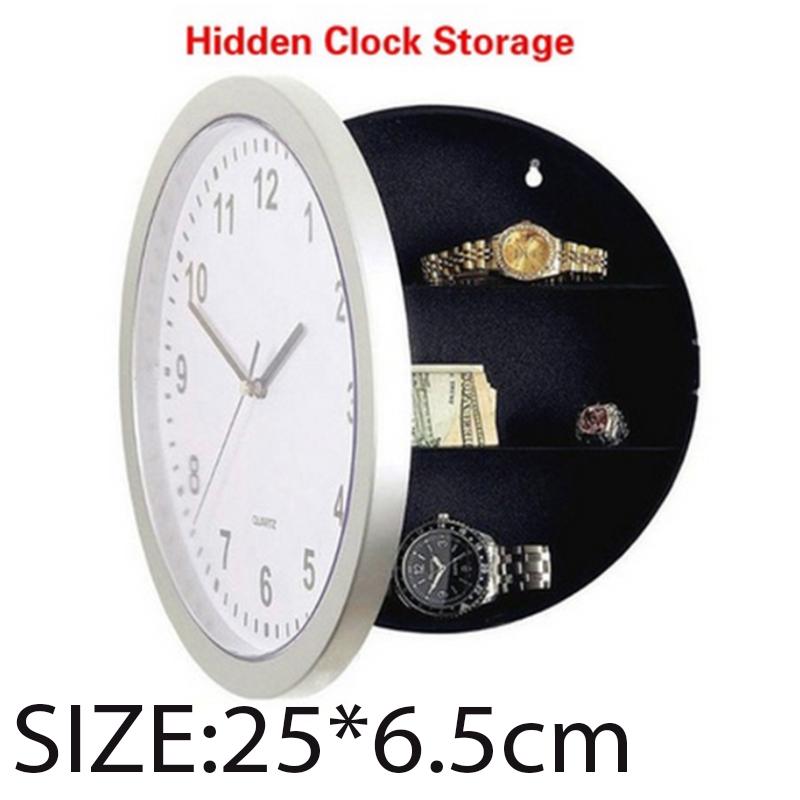 Lagerung Uhr sicher Tarnung Sicher Wanduhr retro Uhr Lagerung Kasten Persönlichkeit Wohnzimmer Uhr Schmuck Lagerung Kasten