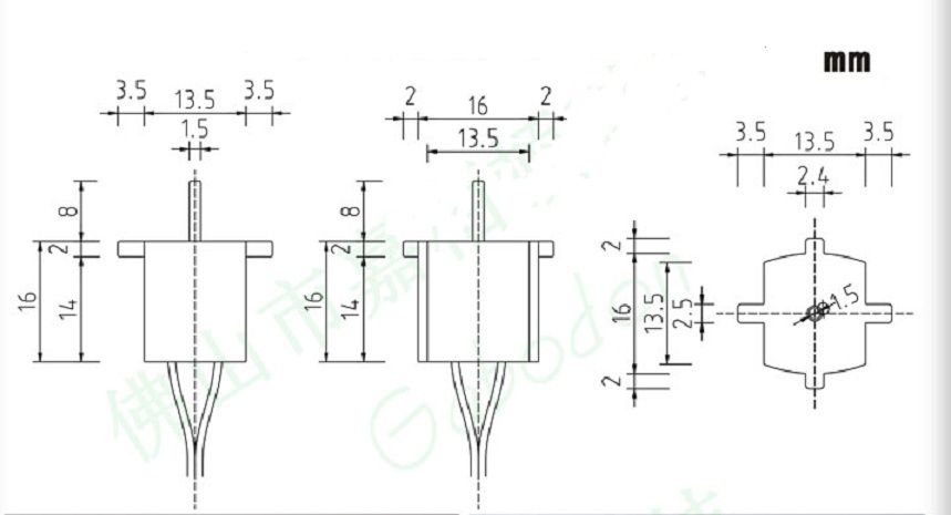 0.01V - 15V Micro Wind Generators mini Hydroelectric generator