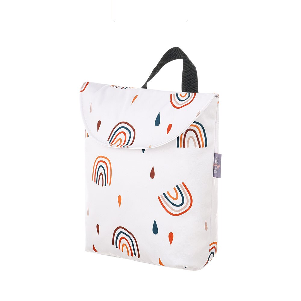 Coola Pfirsich Doppel Schicht Wasserdichte Baby Windel Umweltfreundliche Tragbare Auto Hängen Große Kapazität Lagerung Tasche: CP003-EF345