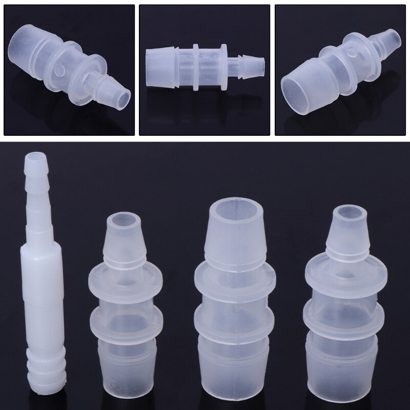 5 Pcs/Bag Water Pipe Tube Adapter Outlet Inlet Hose Control Valve For 8/12/16mm Aquarium Fish Tank Accessories