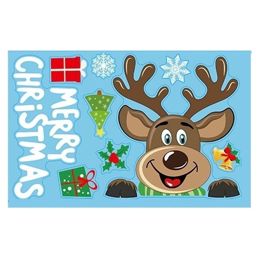 Kerst Raamstickers, SILARLAIT 10 Vellen Kerststickers Herbruikbaar & Dubbelzijdig ontwerp & Statische, Kerst Decoratie Feestversiering, Raamsticker Kerst Decoratie Set Kerst Raamstickers, SILARLAIT 10 Vellen Kerststickers Herbruikbaar & Dubbelzijdig ontwerp & Statische, Kerst Decoratie Feestversiering, Raamsticker Kerst Decoratie Set