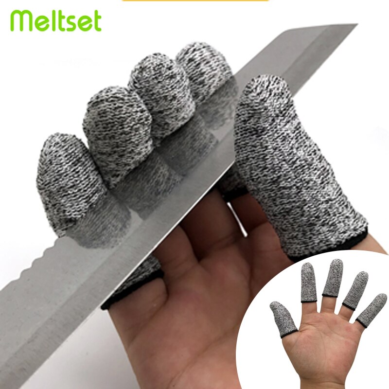 5/10/20Pcs Vinger Cover Anti-Cut Vinger Protector Sleeve Voor Keuken Vingertop Handschoenen Plukken Vinger covers Keuken Gadgets