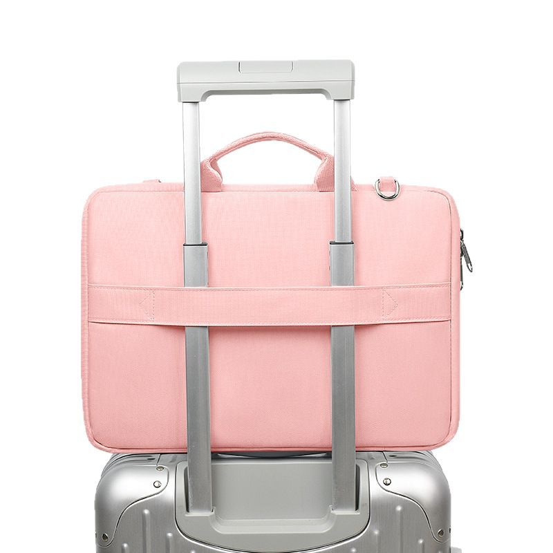 Laptoptas geschikt voor Apple MacBook scheidingsvak, draagbare crossbody laptoptas, anti-botsing