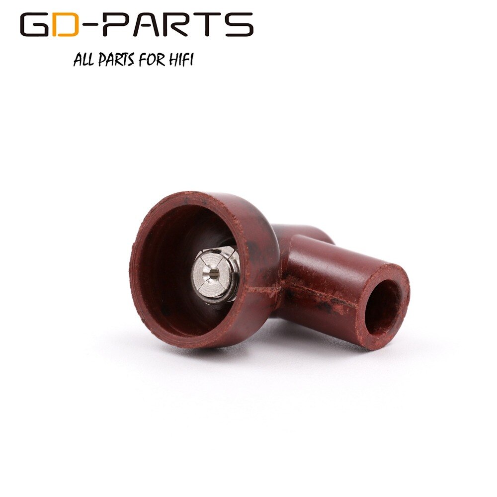 GD-PARTS Bruin Bakeliet Vacuüm Buis Caps Anode Plaat Grip Caps Hoed Voor FU29 FU32 829 832 Vacuüm Buizen 2 PCS