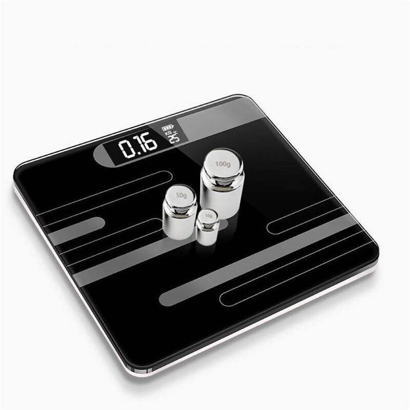 Body Smart Electronic Weight Scale LCD Display Indoor Temperature High-Precision Measuring Home Digital Weight Scale