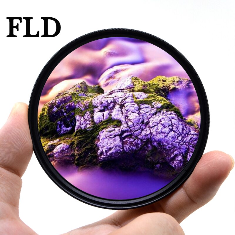 KnightX – filtre FLD violet, couleur 49MM 52MM 55MM 58MM 62MM 67MM 72MM 77MM, photographie pour Canon Nikon Sony d80 500d