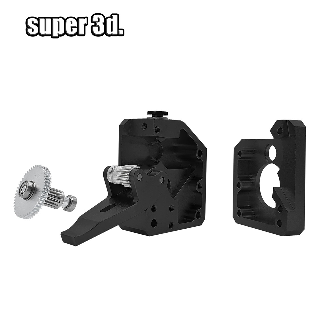 Extrusor Bowden de doble engranaje, totalmente metálico, derecho/izquierdo, para impresora 3d Mk8 CR10 Ender 3/5 Pro Anet a8 E10 Anycubic i3 mega