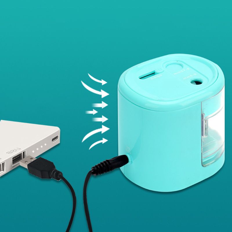 Elektrische Puntenslijper Innovatieve Automatische Smart Dubbele Gat School Kantoorbenodigdheden Briefpapier Student