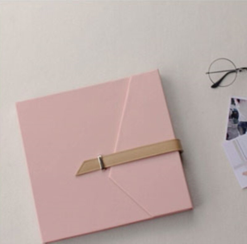 Diy album lim håndlaget bryllup familie album par togbillett samling album: En