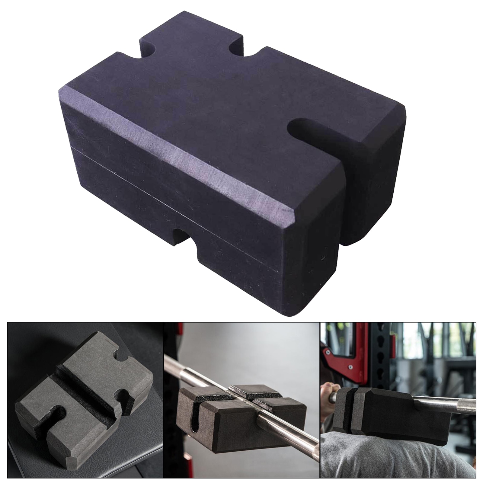 Bench Press Block Fitness Foam Pad Brisk Chest Muscle Toning Barbell Grip