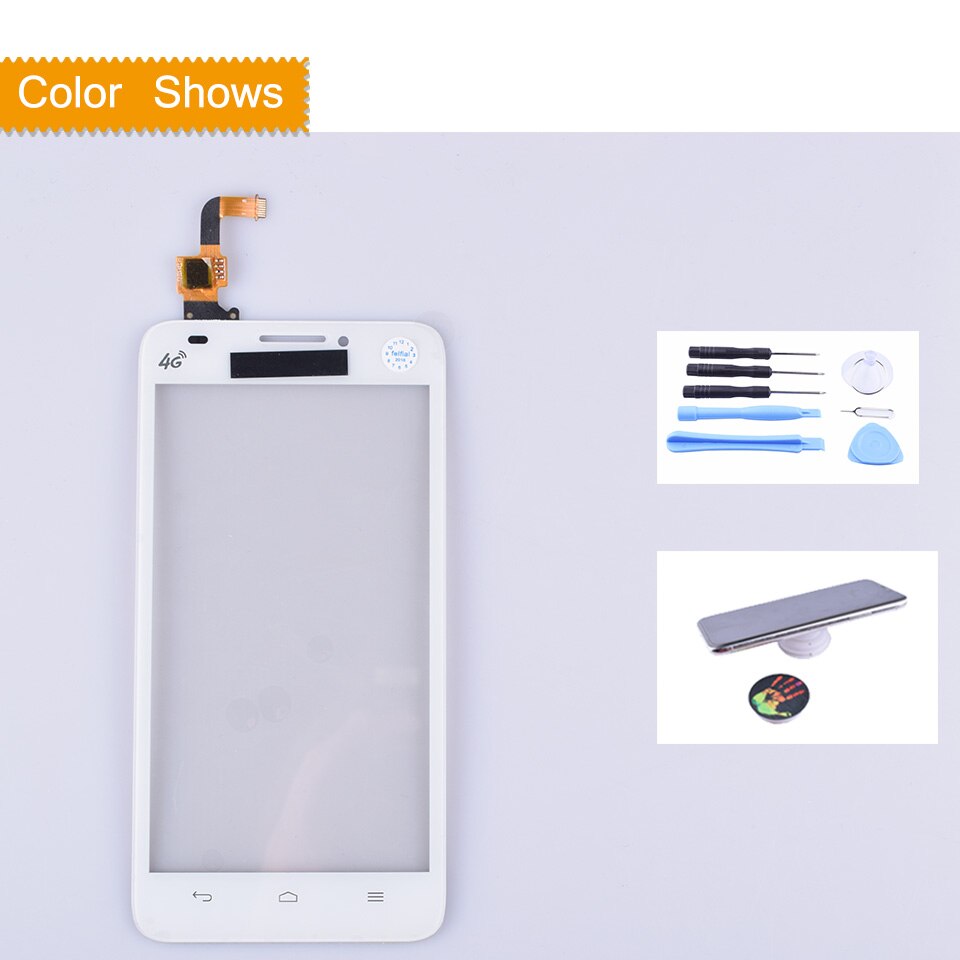 Para Huawei Ascend G620 G620-UL01 pantalla táctil del Sensor del Panel digitalizador G620S G620S-L01 G620S-02 G620S-L03 pantalla táctil de vidrio: G620white  with gift
