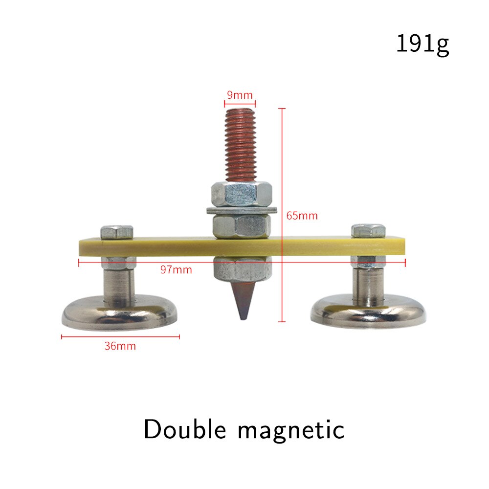 Støttetilbehør svejseværktøj højstyrke svejsemagneter hoved magnetisk jordklemme magnetisk loddereparationsværktøj: Magnetisk