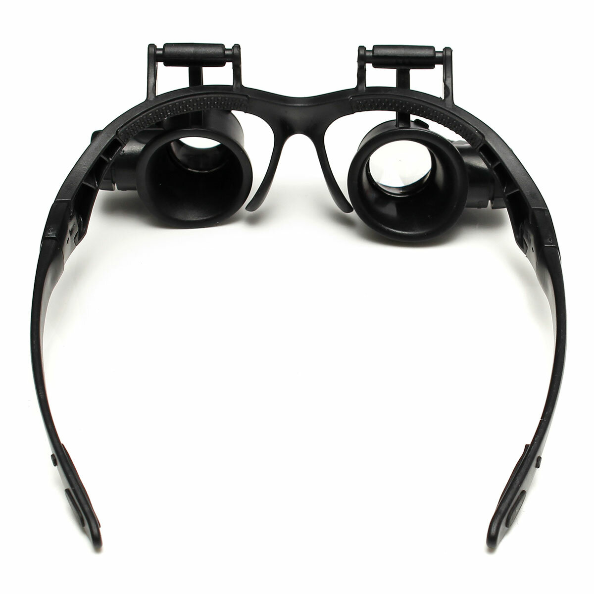 Hoofdband LED Licht Bril Vergrootglas 10X 15X 20X 25X Dual Eye Loep Lens voor Horlogemaker Sieraden Optische Lens glas Vergrootglas