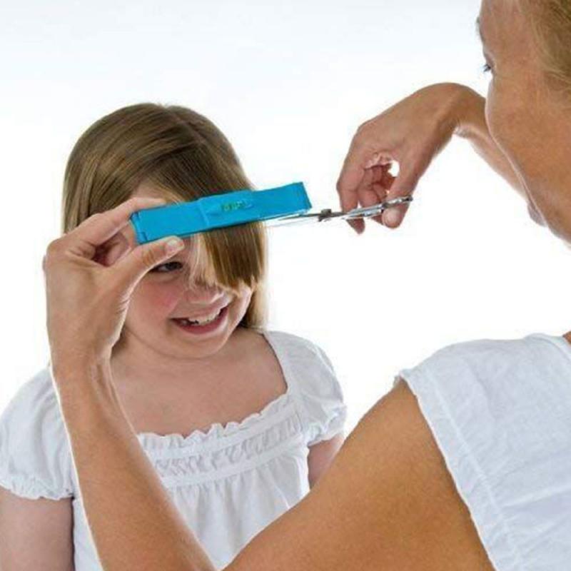 2 st/set diy bangs hårklippning kam kam frisyr typ trimverktyg kam fabrikspris trim bangs tool