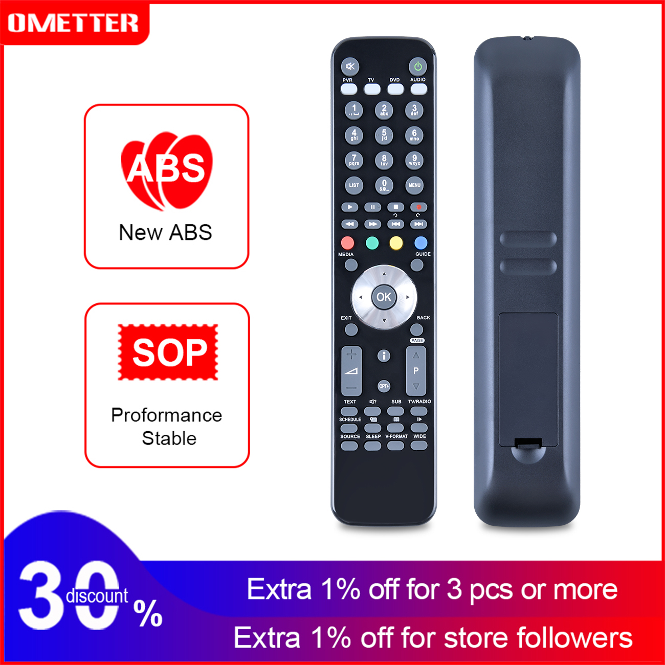 Afstandsbediening Vervanging Voor RM-F01 RM-F04 RM-E06 Humax Hdr Freesat Doos HD-FOX