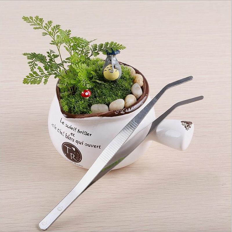 Garden Micro Landscape DIY Tweezer Stainless Steel Succulent Plants Diamond Pain Handwork Tool