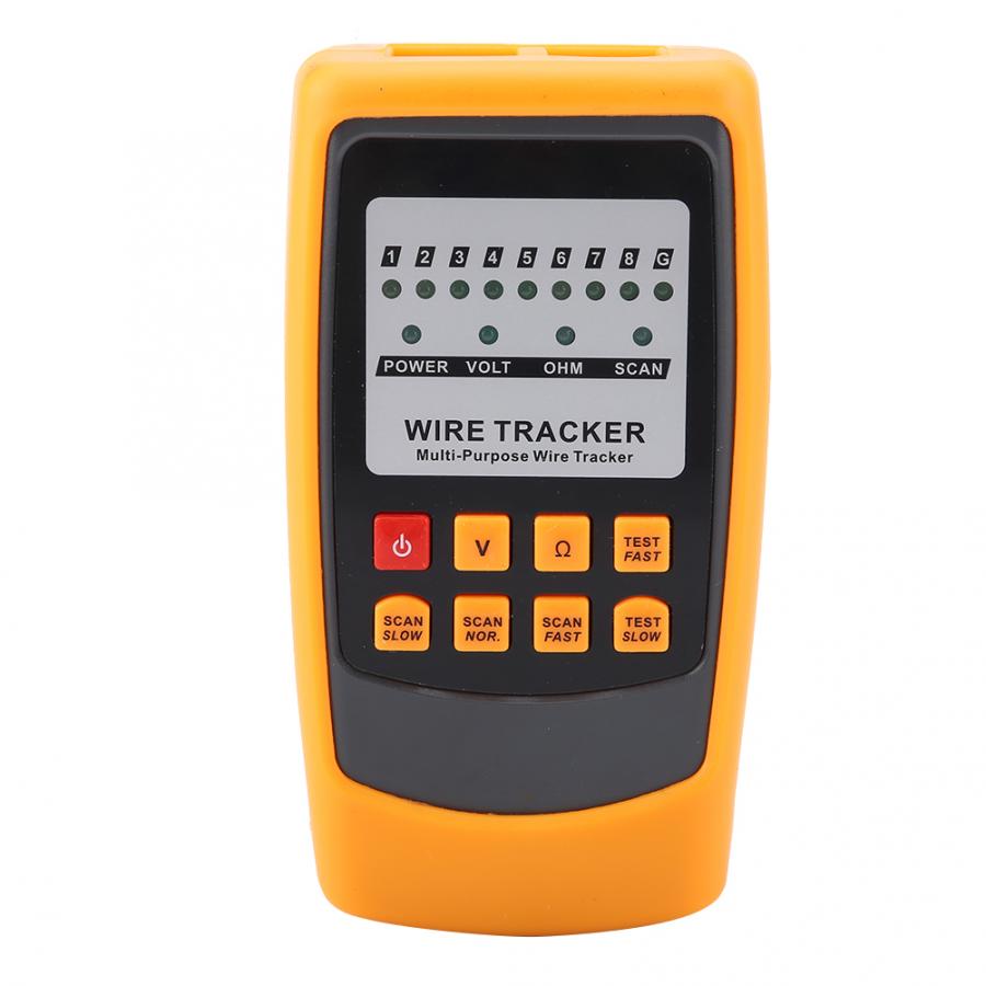 GM60 Handheld Rapid LAN Network Cable Tester Line Finder Wire Tool Circuit Breaker Finder