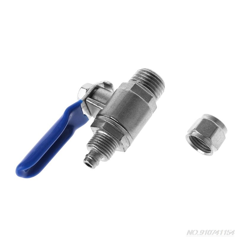 Wasserfilter Umkehrosmose T Einlass Ball Ventil Set 1/2 "BSP Zu 1/4" Rohr D17 20