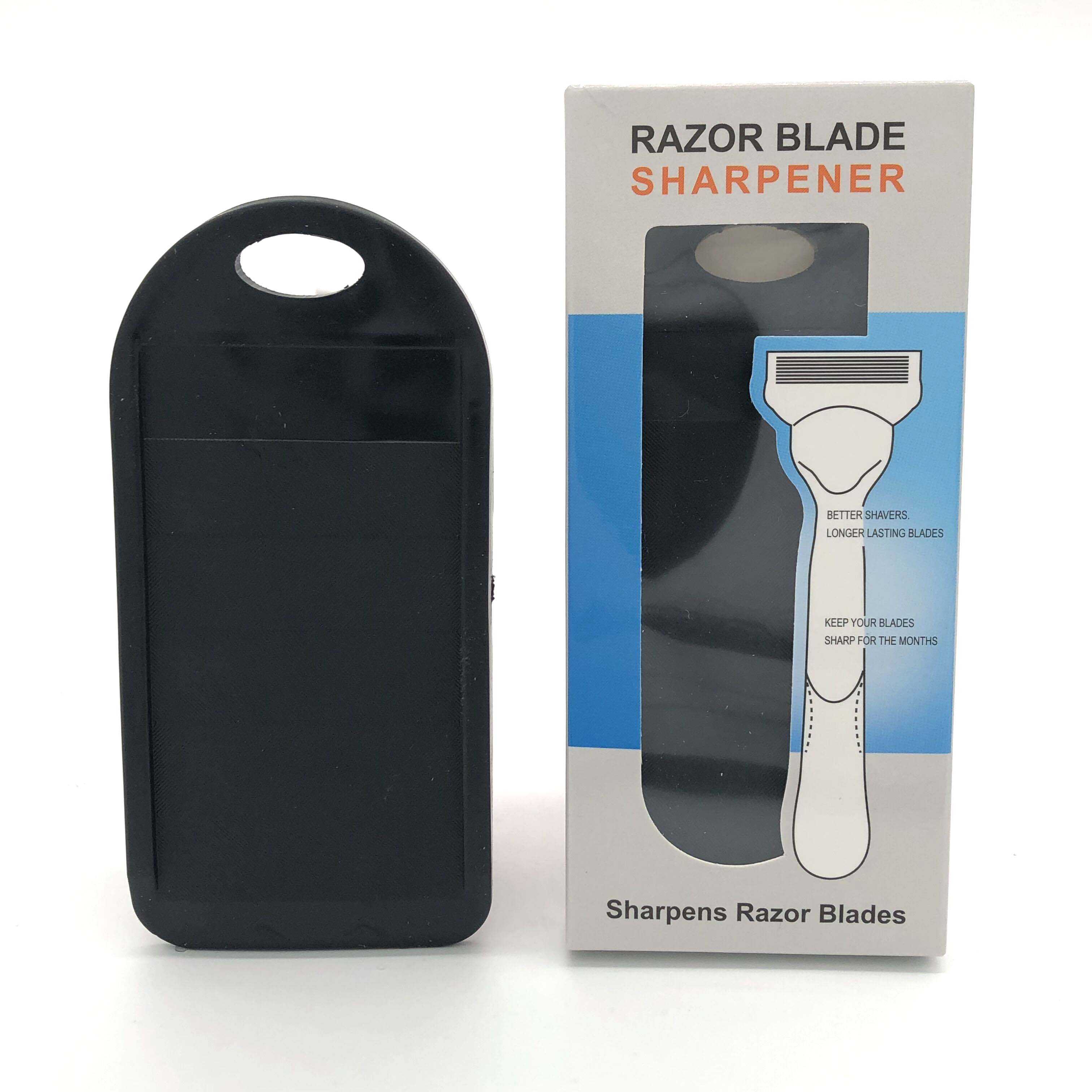 Razor Sharpener Fast Sharpening Process Sturdy Shaver Cleaner Sharpener Black NShopping