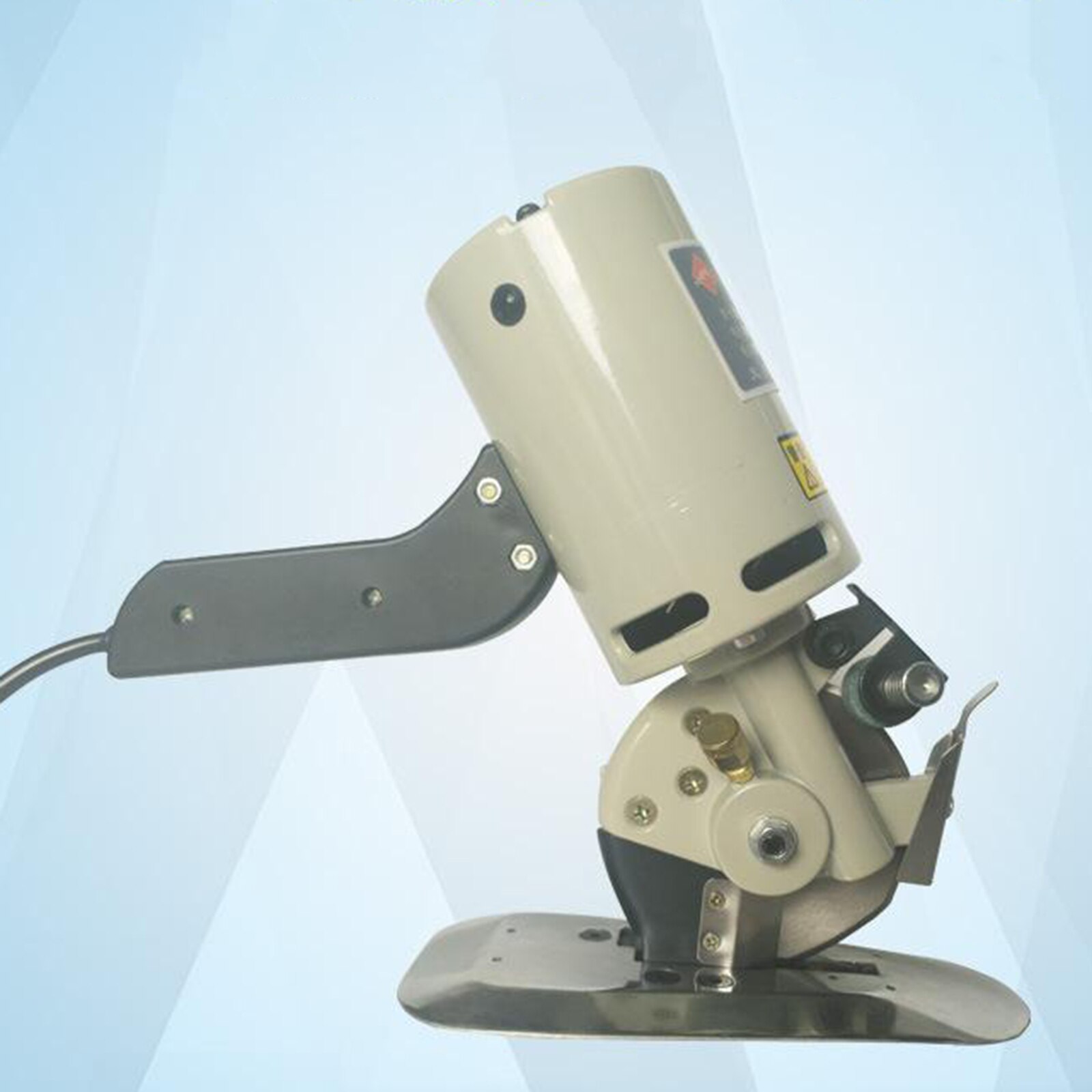 Electric Cloth Cutter 90mm Blade, Rotary Blade Fabric Cutting Machine, Electric Rotary Scissors for Multi Layer Leather Wool