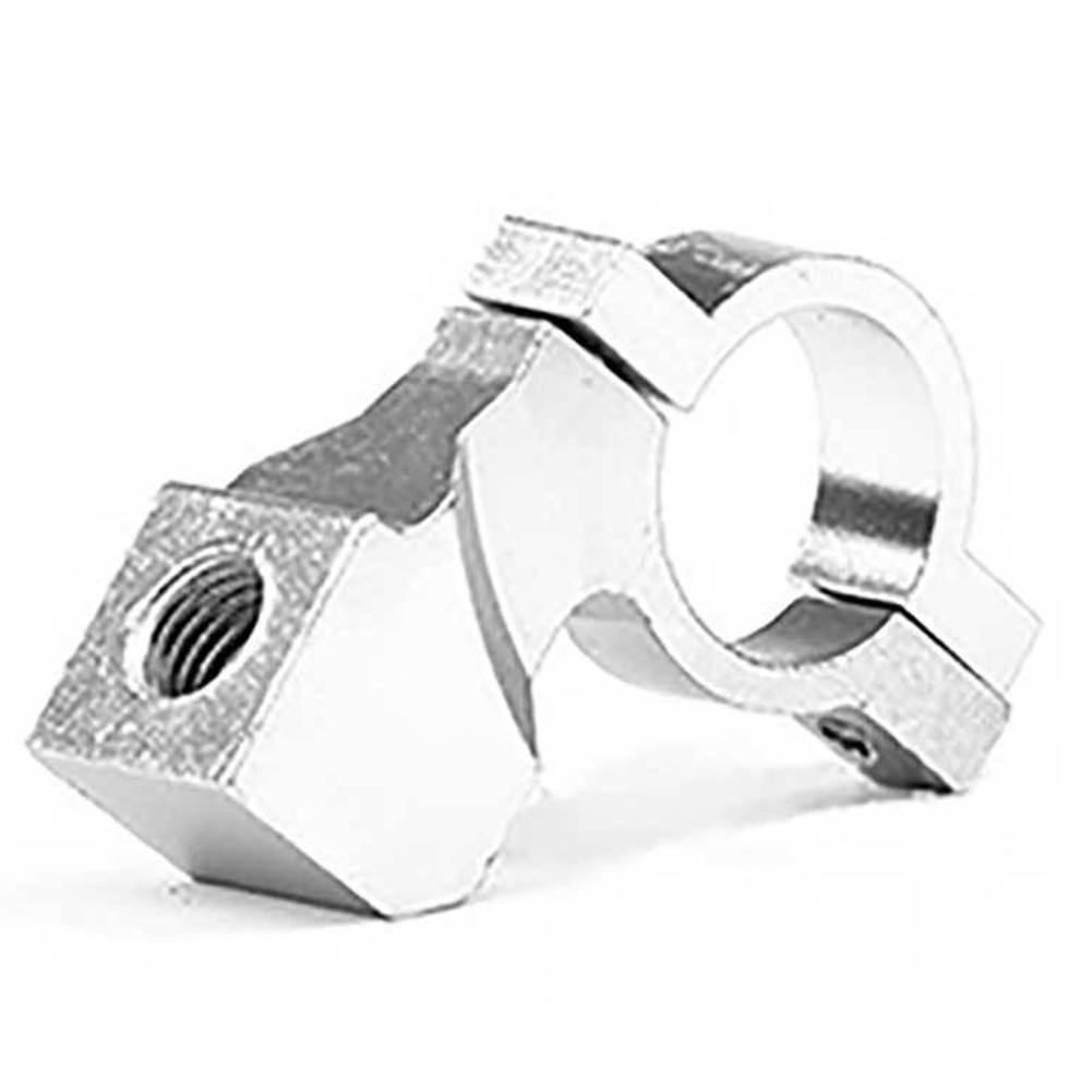 Motocicleta Rear View Mirror Bracket Mount Holder Clamp, Motocicleta Guiador Retrovisor Mirror Clamp, Rosca 10mm